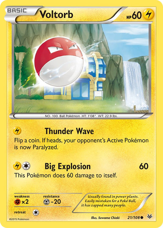 Voltorb 21/108 Reverse Common - MissingNo.