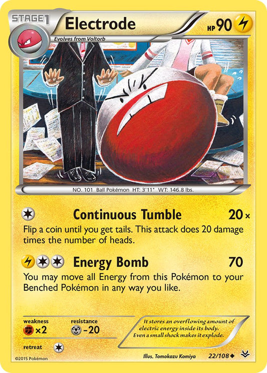 Electrode 22/108 Reverse Uncommon - MissingNo.