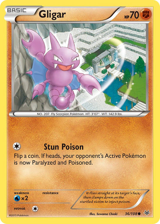 Gligar 36/108 Reverse Common - MissingNo.
