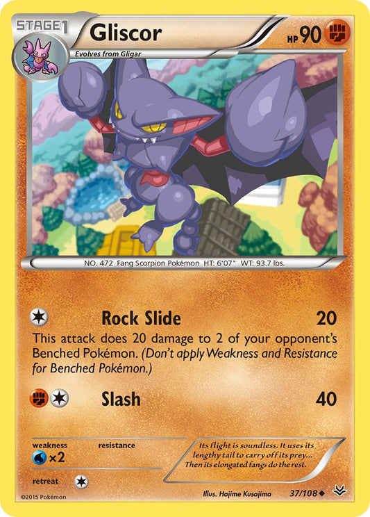 Gliscor 37/108 Reverse Uncommon - MissingNo.