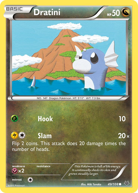Dratini 49/108 Reverse Common - MissingNo.