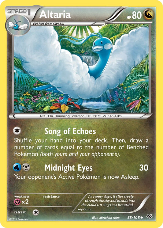 Altaria 53/108 Reverse Uncommon - MissingNo.
