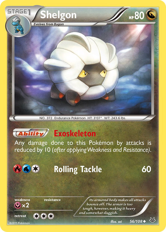 Shelgon 56/108 Reverse Uncommon - MissingNo.