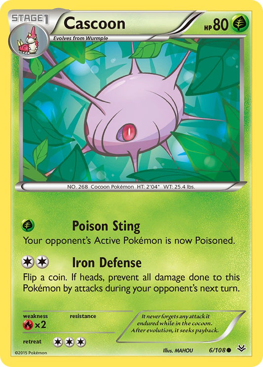 Cascoon 6/108 Common - MissingNo.