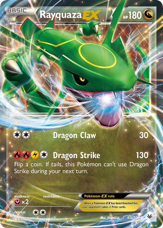 Rayquaza EX 60/108 Holo Rare EX - MissingNo.