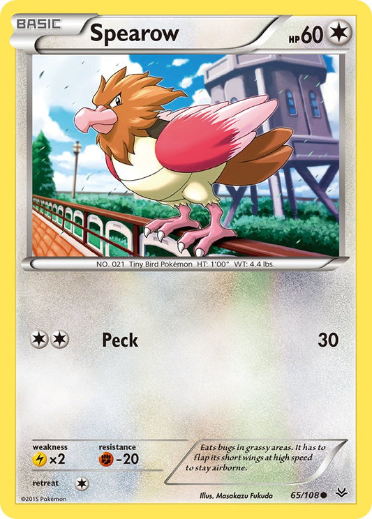 Spearow 65/108 Common - MissingNo.