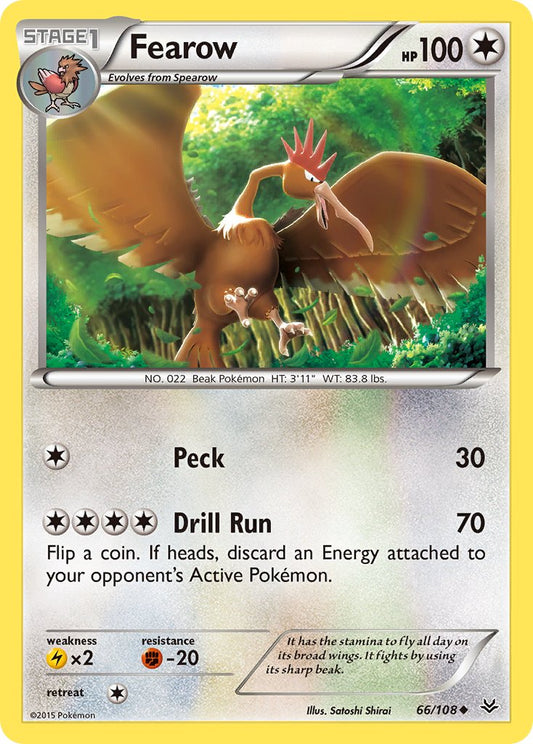 Fearow 66/108 Uncommon - MissingNo.