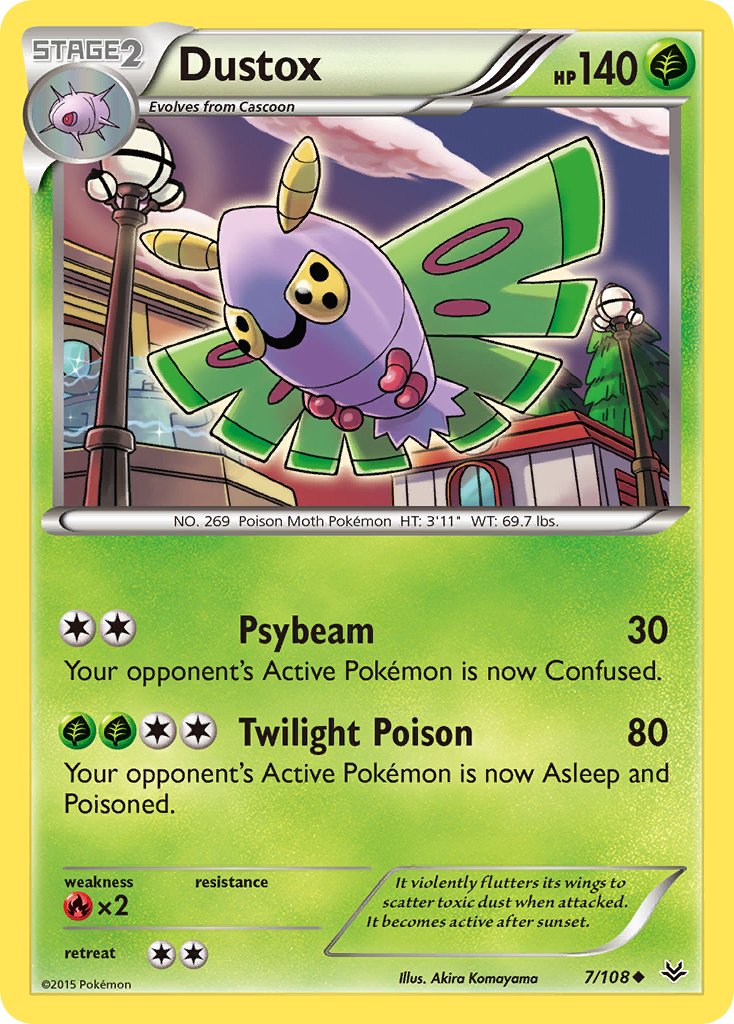 Dustox 7/108 Uncommon - MissingNo.