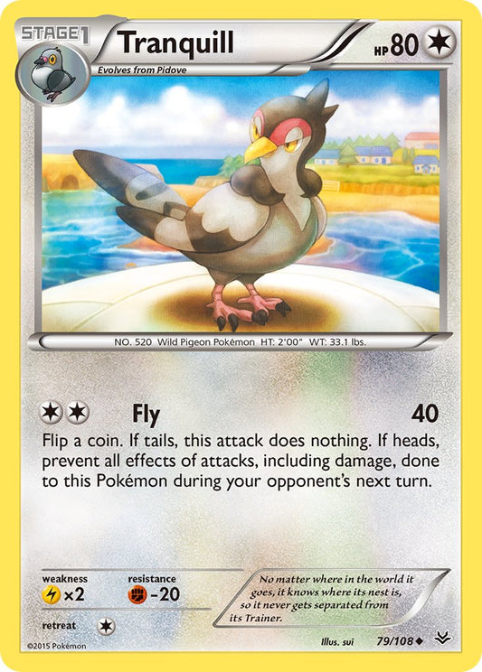 Tranquill 79/108 Reverse Uncommon - MissingNo.