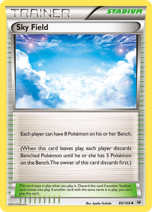 Sky Field 89/108 Reverse Uncommon - MissingNo.
