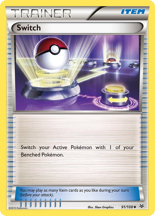 Switch 91/108 Reverse Uncommon - MissingNo.