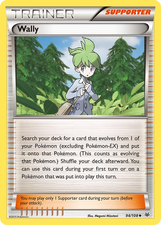 Wally 94/108 Reverse Uncommon - MissingNo.