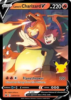 Lance's Charizard V SWSH133