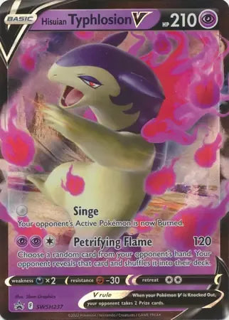 Hisuian Typhlosion V SWSH237