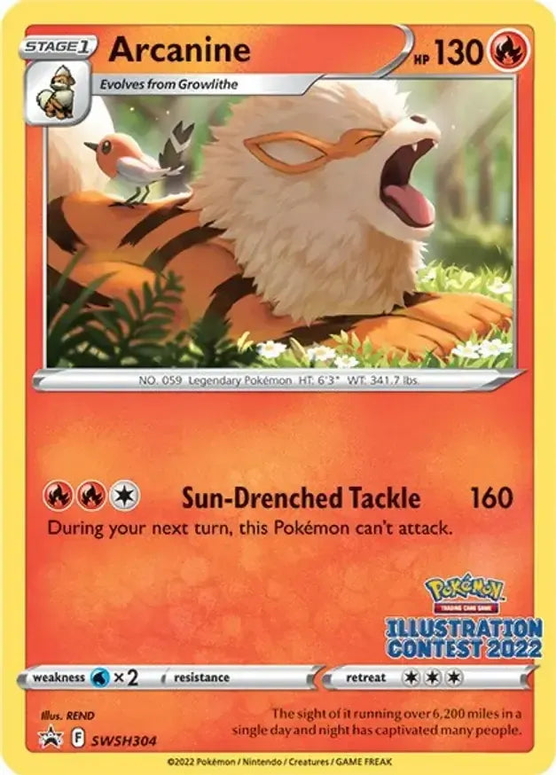 Arcanine SWSH304