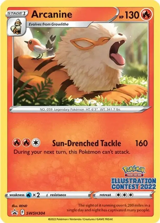 Arcanine SWSH304