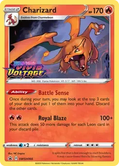 Charizard Prerelease SWSH066