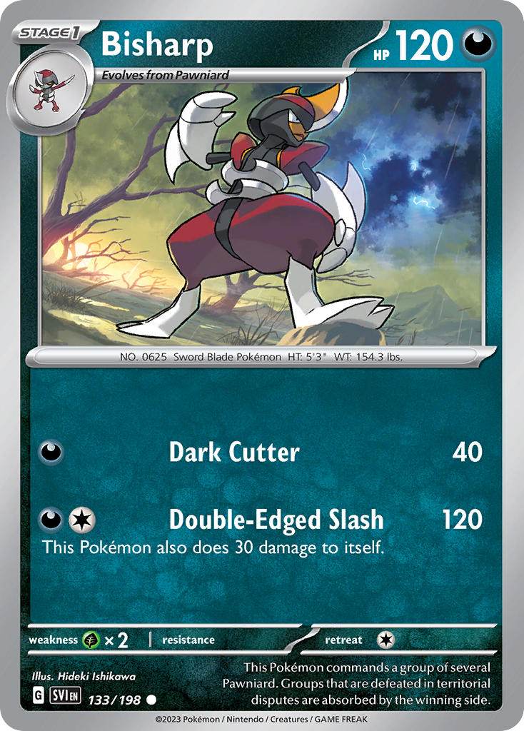 Bisharp 133/198 Reverse Common - MissingNo.