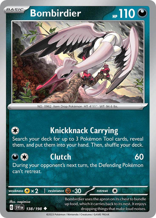 Bombirdier 138/198 Reverse Uncommon - MissingNo.