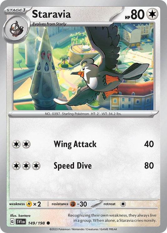 Staravia 149/198 Reverse Common - MissingNo.