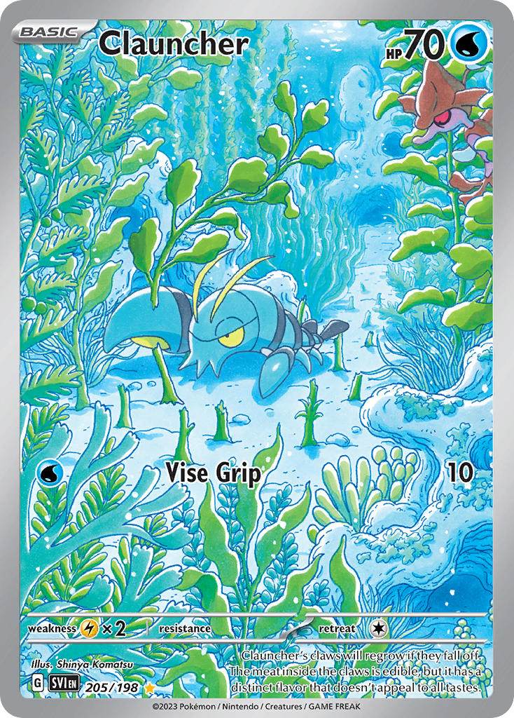 Clauncher 205/198 Illustration Rare - MissingNo.