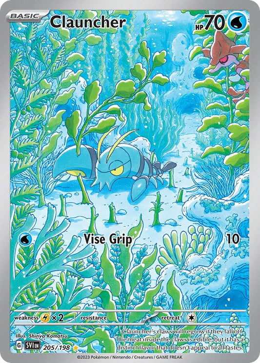 Clauncher 205/198 Illustration Rare - MissingNo.