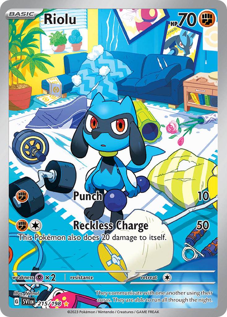 Riolu 215/198 Illustration Rare - MissingNo.