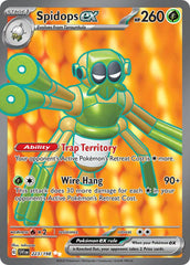 Spidops ex 223/198 Ultra Rare ex