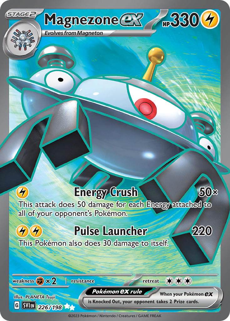 Magnezone ex 226/198 Ultra Rare ex - MissingNo.