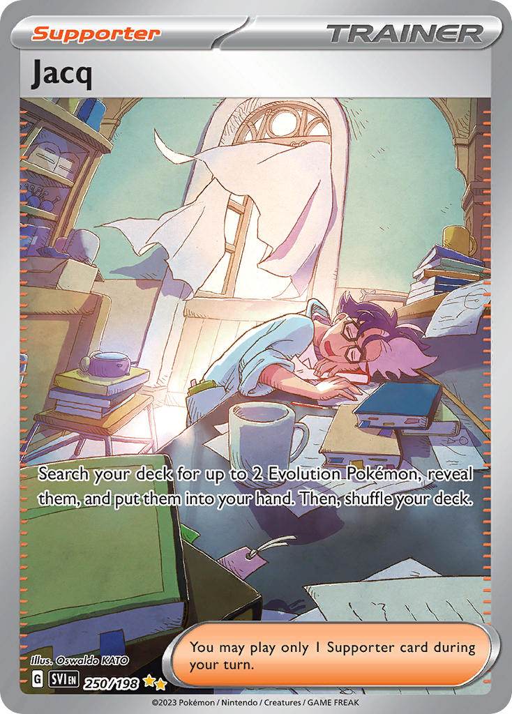 Jacq 250/198 Special Illustration Rare - MissingNo.