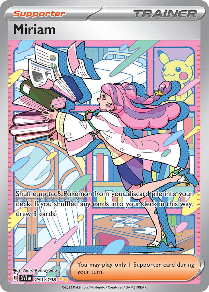 Miriam 251/198 Special Illustration Rare - MissingNo.