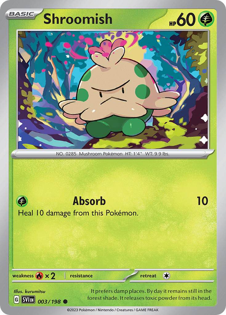 Shroomish 3/198 Reverse Common - MissingNo.