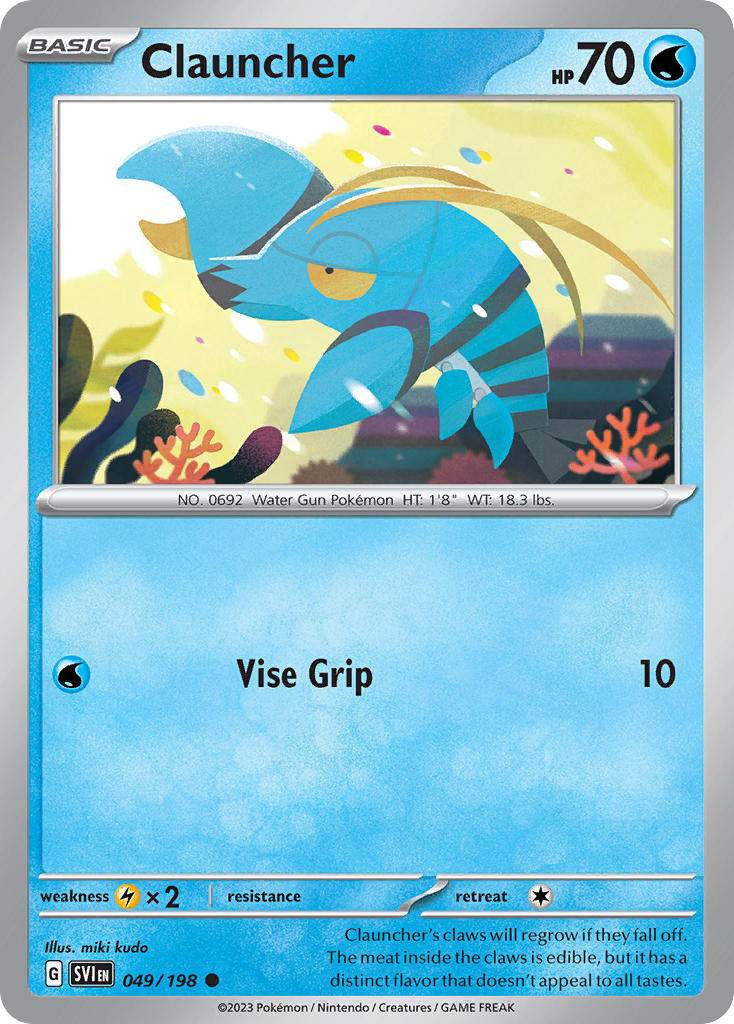 Clauncher 49/198 Reverse Common - MissingNo.