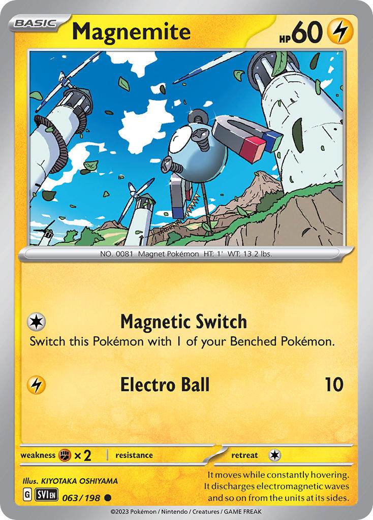 Magnemite 63/198 Common - MissingNo.
