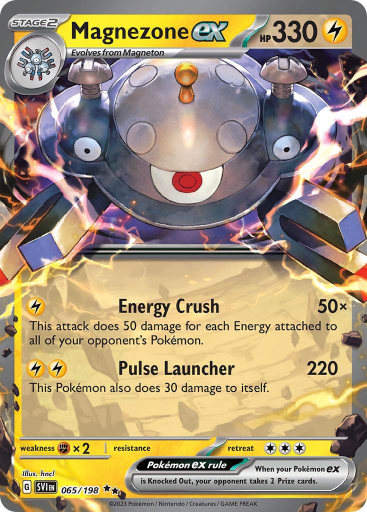 Magnezone ex 65/198 Double Rare ex - MissingNo.