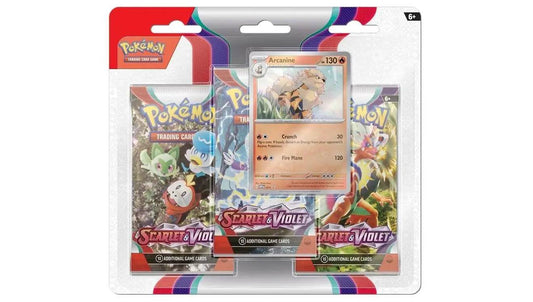 Scarlet & Violet 3-Pack Blister Random art - MissingNo.