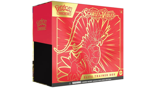 Scarlet & Violet Elite Trainer Box Koraidon Pokemon Cards