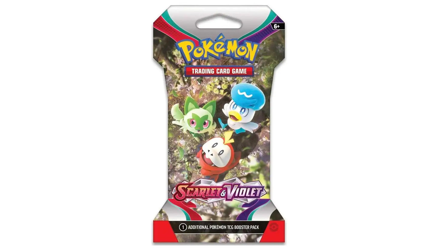Scarlet & Violet Sleeved Booster Pack - MissingNo.