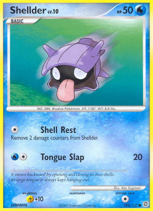 Shellder 105/132 Reverse Common - MissingNo.