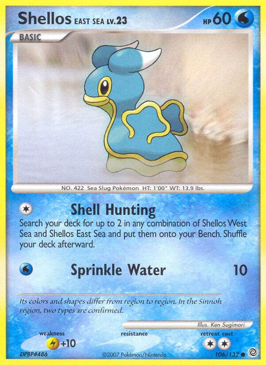 Shellos [East Sea] 106/132 Origins Game Fair 2008 Stamp Promo - MissingNo.