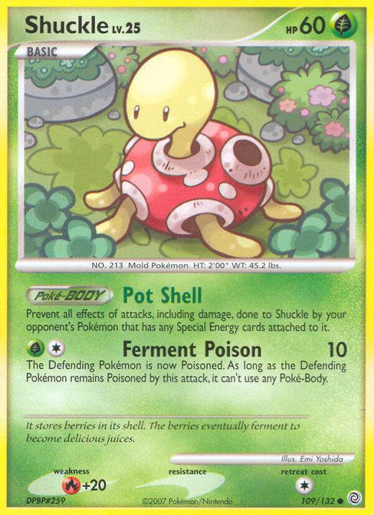 Shuckle 109/132 Common - MissingNo.