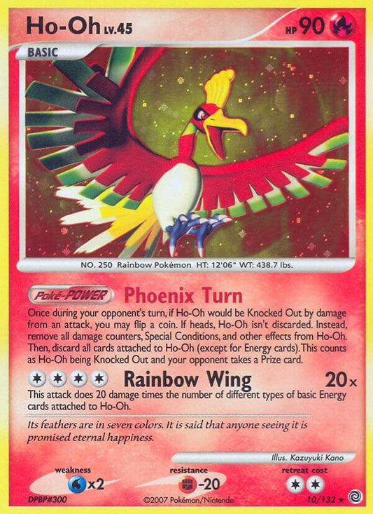 Ho-Oh 10/132 Reverse Rare - MissingNo.