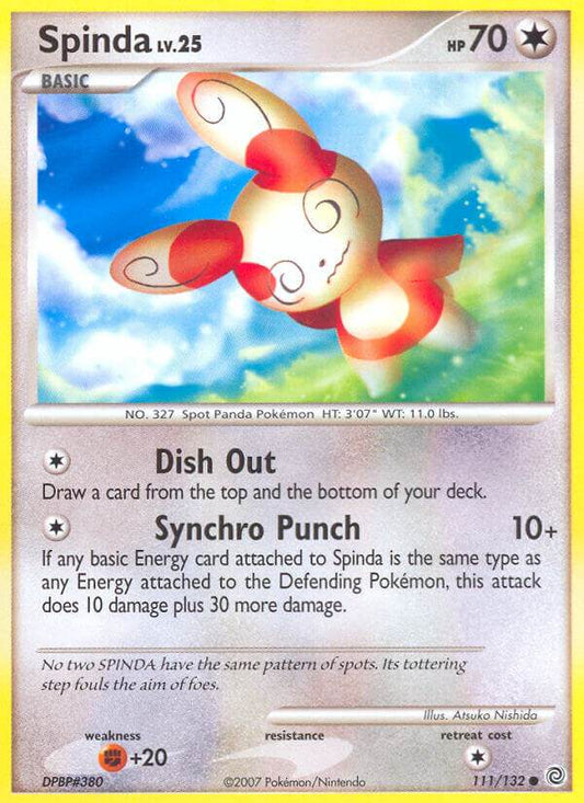 Spinda 111/132 Common - MissingNo.