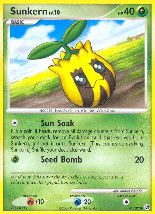Sunkern 114/132 Common - MissingNo.