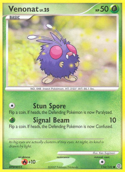 Venonat 116/132 Reverse Common - MissingNo.