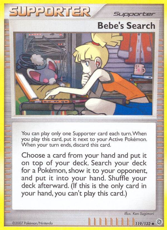 Bebe's Search 119/132 Reverse Uncommon - MissingNo.