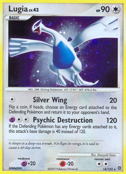 Lugia 14/132 Reverse Rare - MissingNo.