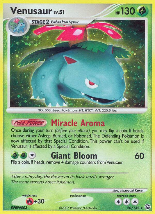 Venusaur 20/132 Holo Rare - MissingNo.
