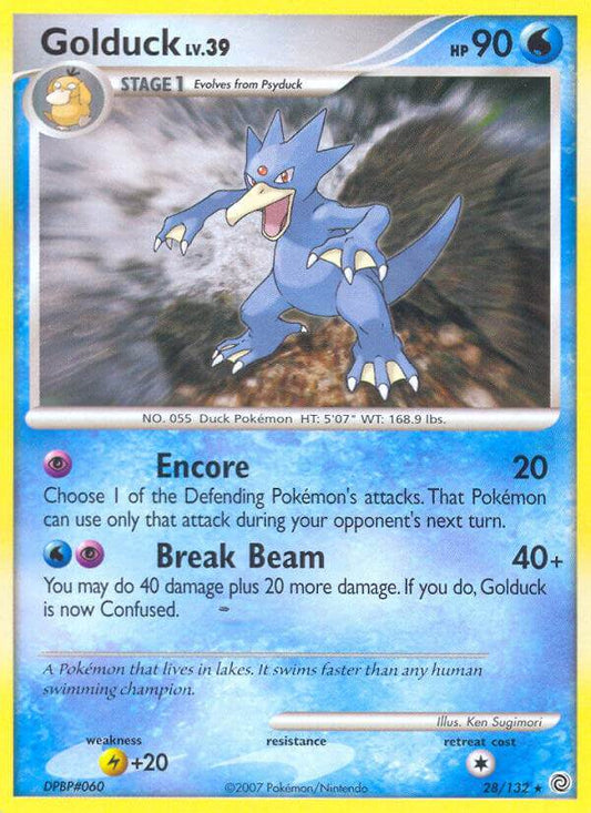 Golduck 28/132 Non-Holo Rare - MissingNo.