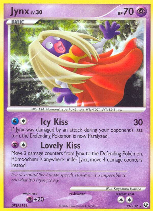 Jynx 30/132 Reverse Rare - MissingNo.